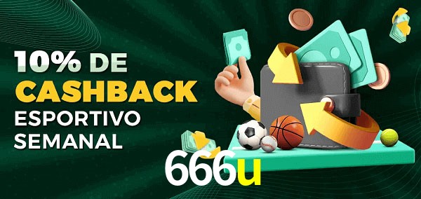 10% de bônus de cashback na 666u