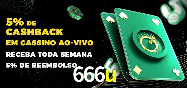 Promoções do cassino ao Vivo 666u